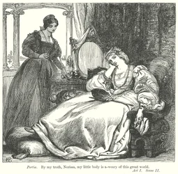 Der Kaufmann von Venedig (Gravur)