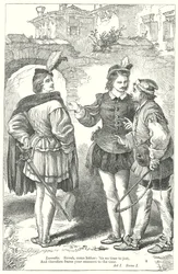 Der Widerspenstigen Zähmung (Gravur)