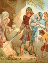 Riese Maul fängt die Pilger ab