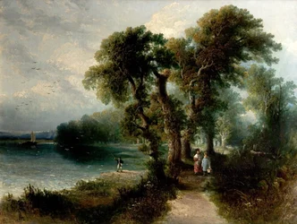 Nottingham von Wilford Grove, 1831