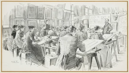 Entwurfsraum, Städtische Kunstschule