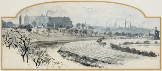 Peel Park und Pendleton vom Crescent