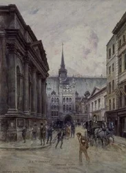 St. Lawrence Jewry und die Guildhall