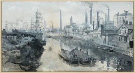 Der Irwell bei Ordsall, Worrall