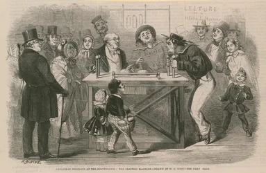 Weihnachtsferien am Polytechnikum (Gravur)