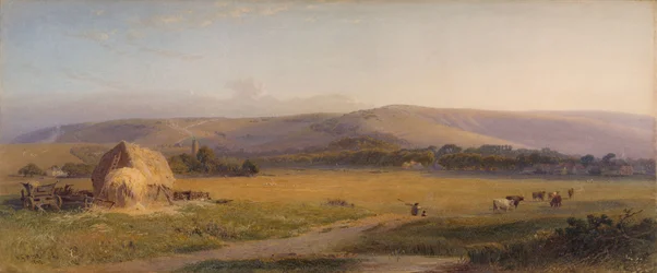 Weiden der South Downs, 1867
