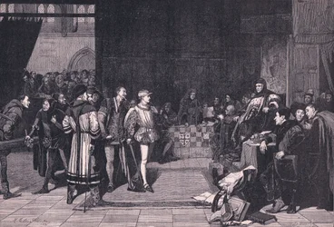 Heinrich, Prinz von Wales vor Richter Gascoigne