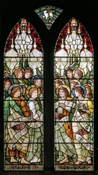 Bakewell, All Saints, Das Lamm Gottes, 1893