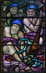 Yeovil, St. Johannes der Täufer, Hass, Bestialität & Gift, 1917-18