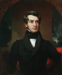 Ein Gentleman der Wilkes-Familie, ca. 1838-40