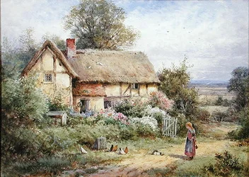 Grannys Haustiere füttern