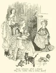 Gütiger Himmel, was für eine Figur, warum sieht sie aus wie ein kleiner Zwerg