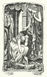 Die Fee, die Prinzessin und das Eselsfell (Gravur)