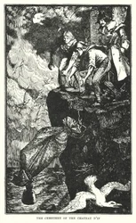 Der Friedhof des Château d