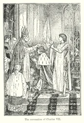 Die Krönung von Karl VII.