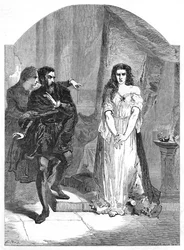 Macbeth Akt V. Szene I, um 1870