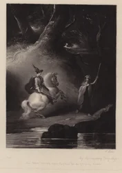 Meg Merrilies trifft den jungen Hazelwood