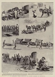 Ein Feldlazarett der Yeomanry im Einsatz, Szenen bei Roodeval