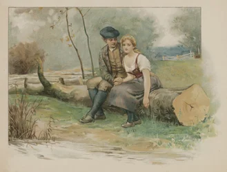 Highland Mary (Chromolitho)