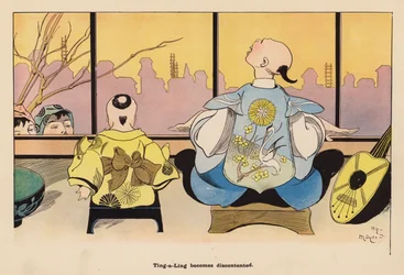 Illustration für Die Abenteuer einer japanischen Puppe