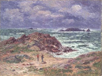 Drescher in der Bretagne
