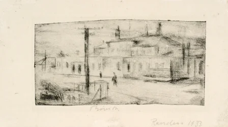 Der Bahnhof in Randers