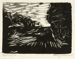 Breite Straße, Häuser, Bäume