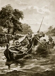 Wasserstechen, Illustration aus 