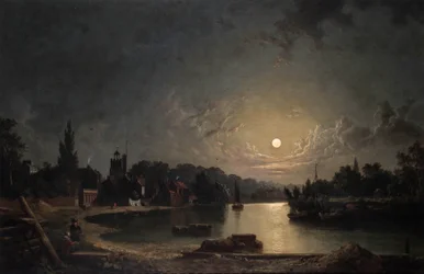 Twickenham bei Mondschein, 1835