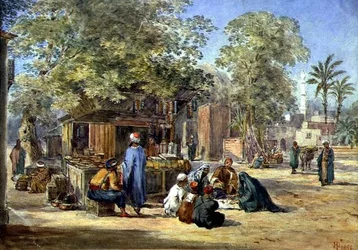 Ein ägyptisches Dorf