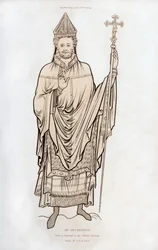 Ein Erzbischof, spätes 12. Jahrhundert, 1843