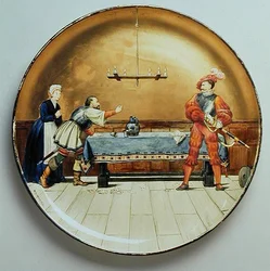 Der Soldat, eine Illustration von Shakespeares 