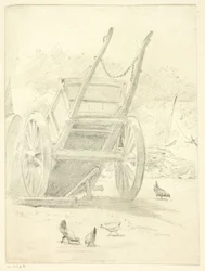 Wagen und Geflügel