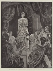 Die Shakespeare-Show in der Royal Albert Hall, Tableau Vivant einer Szene aus 