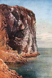 Der Bass Rock, Firth of Forth, vor der Küste von Haddingtonshire