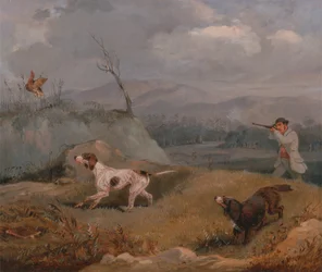 Moorhuhnjagd, ca. 1825