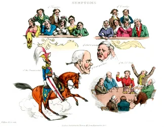 Symptome des Amüsiertseins, 1822