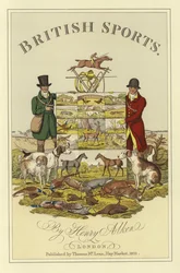 Titelseite von British Sports von Henry Alken