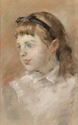 Kopf eines Mädchens, ca. 1920