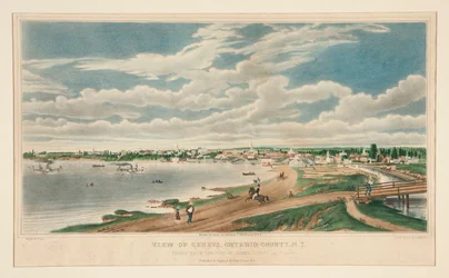 Ansicht von Genf, Ontario County, N.Y.