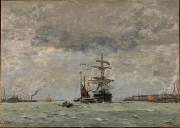Eingang zum Hafen, 1890