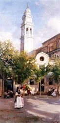 Auf der Piazza