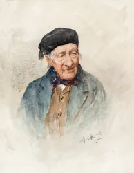 Porträt eines alten Mannes