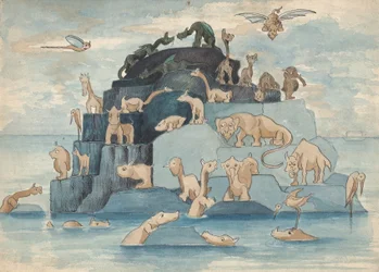 Fantastische Tiere, die von der Arche gelassen wurden, 1911-24