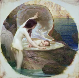 Ein Wasserbaby