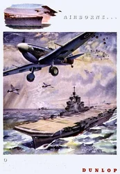 Werbung für Dunlop-Reifen aus 