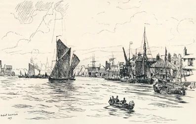 Von Limehouse Pier, 1873, 1894