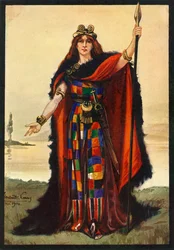 Eine keltische Häuptlingsfrau Boadicea, 1924