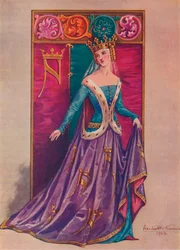 Eine edle Dame
