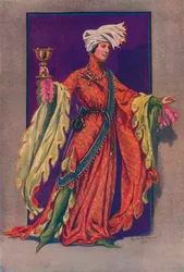 Ein Edelmann. Ende des vierzehnten Jahrhunderts, 1926